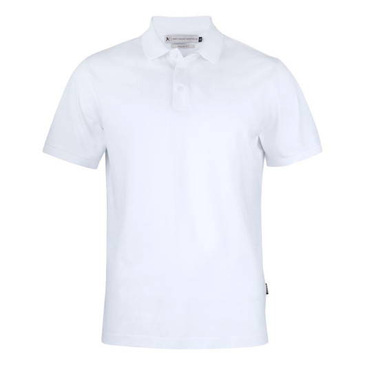 Mens Modern Fit Polos White Image
